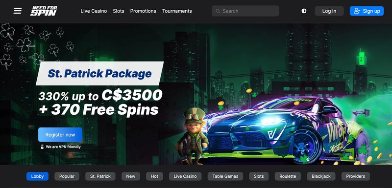 Best patrick spins in United Kingdom